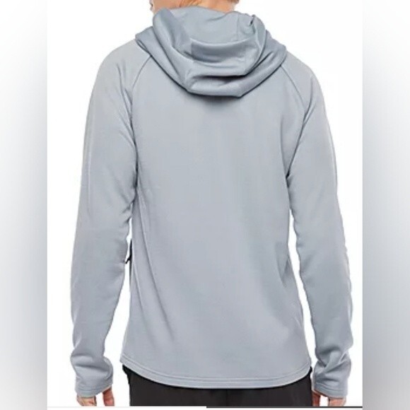 NWT Stylus Mesh Mens Long Sleeve Hoodie Sz Small - Picture 2 of 9